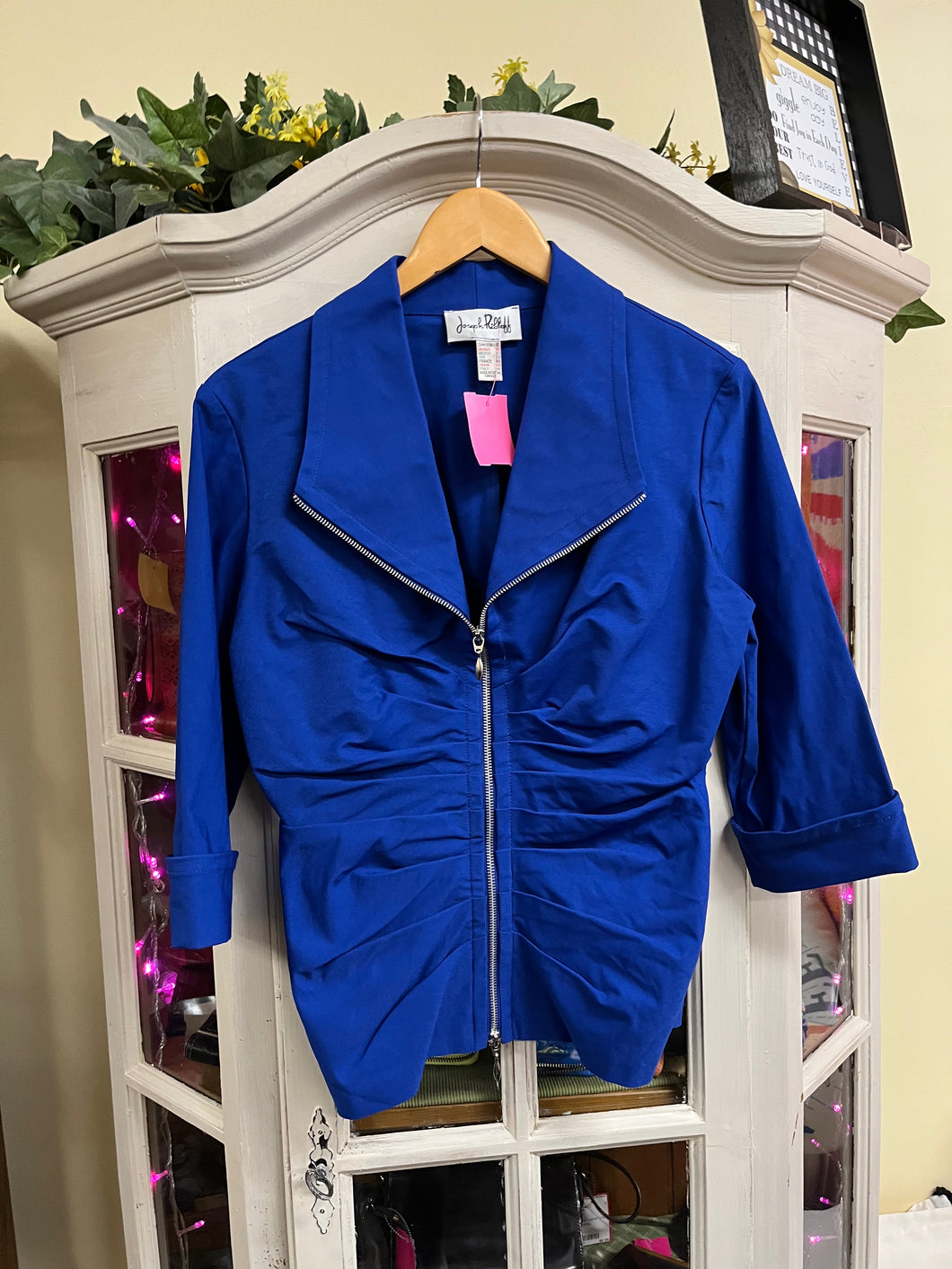 Joseph Ribkoff Size 10 Cobalt Blazer